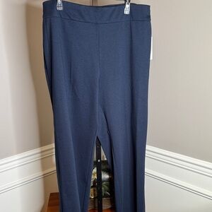 Zac & Rachel Marine Blue Ultimate Fit Pants Size 16W